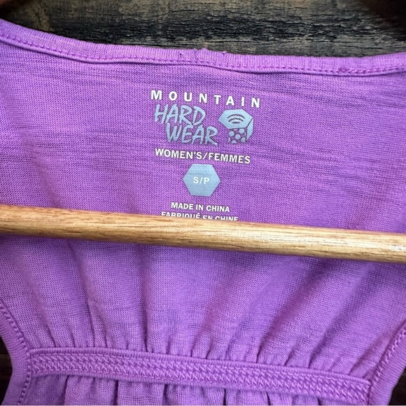 Mountain Hardwear Women's Athletic Sleeveless Tank Top Purple Size Small - Picture 2 of 5